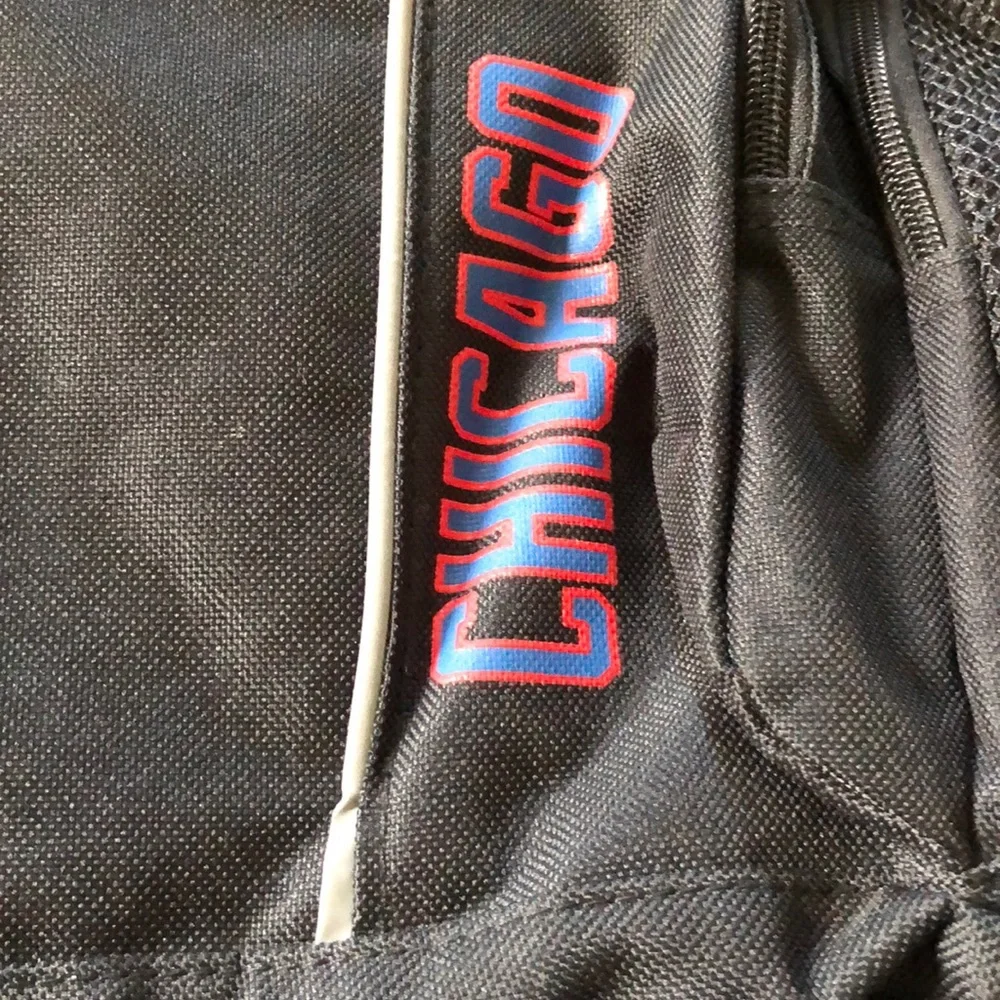 Official MLB Chicago‎ Cubs Backpack Black